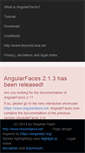 Mobile Screenshot of angularfaces.com